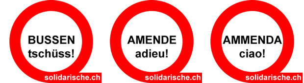 solidarische.ch Projekt Griffiges Strafrecht. Ablasshandel verboten.