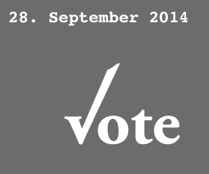 Abstimmung 28.09.2014 nicht verpassen