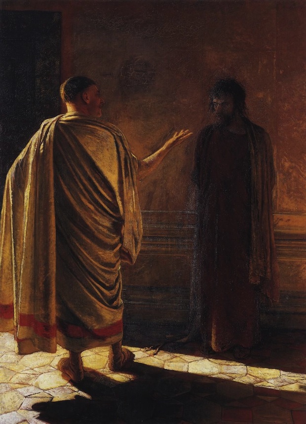 Nikolai Nikolajewitsch Ge: Was ist Wahrheit (1890)