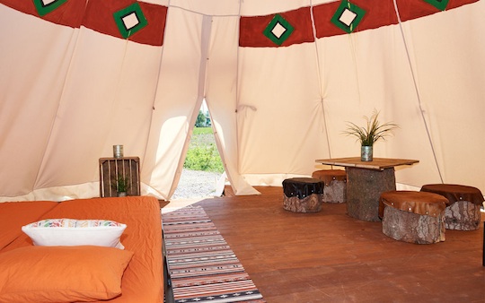 TCS Camping Buochs, Schweiz